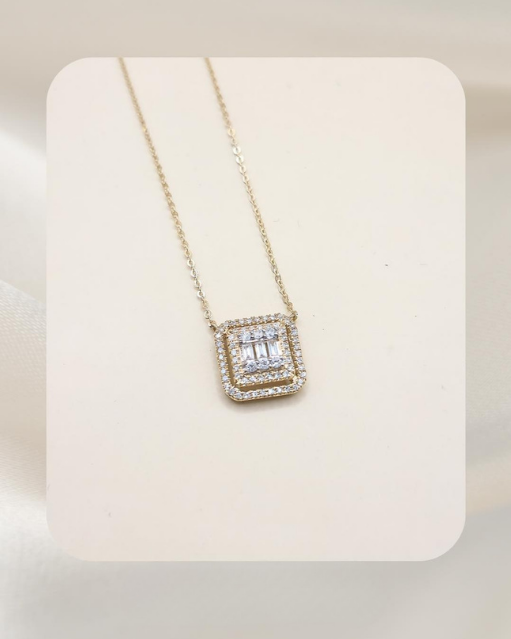 14K Diamond Necklace