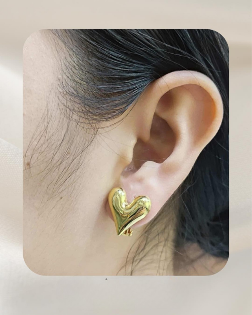 18K Yellow Gold Earrings