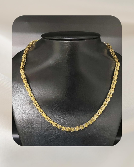 18K Yellow Gold Necklace