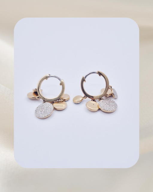 14K Diamond Earrings