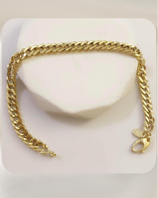18K Yellow Gold Unisex Bracelet