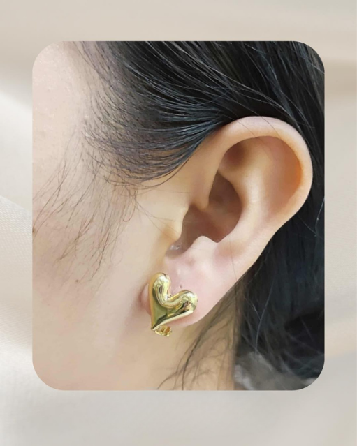 18K Yellow Gold Earrings