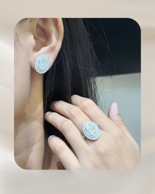 14K Diamond Set