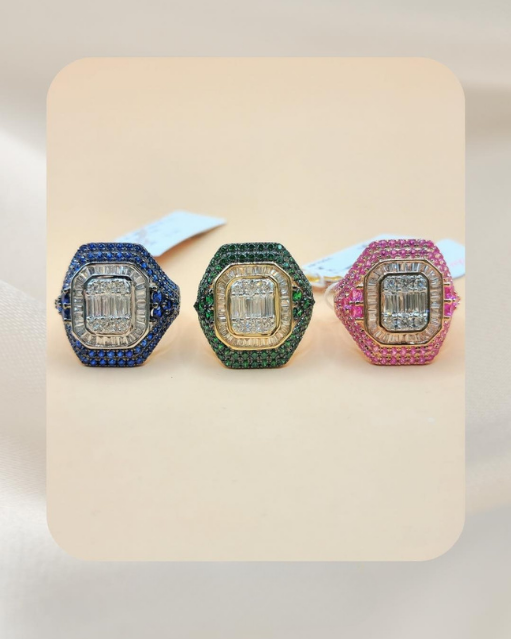 14K Diamond Ring