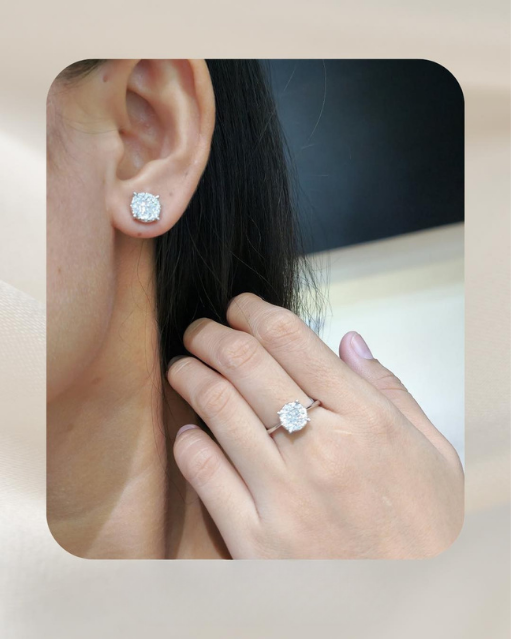 14K Diamond Set