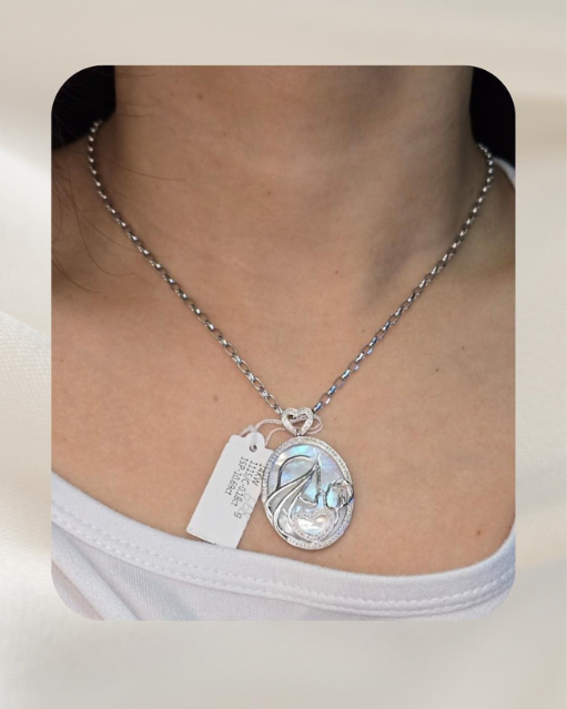 14K Diamond Pendant