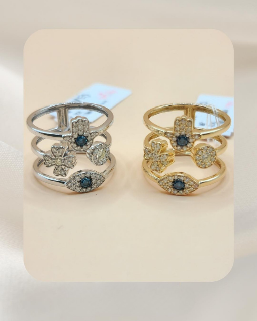 14K Diamond Ring