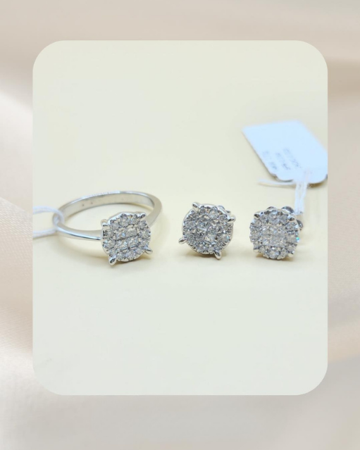 14K Diamond Set