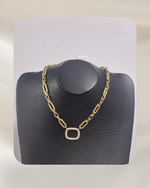 14K Diamond Necklace