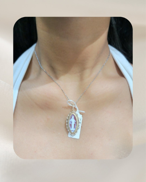 14K Diamond Pendant