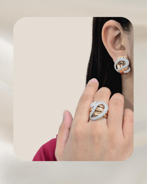 14K Diamond Set