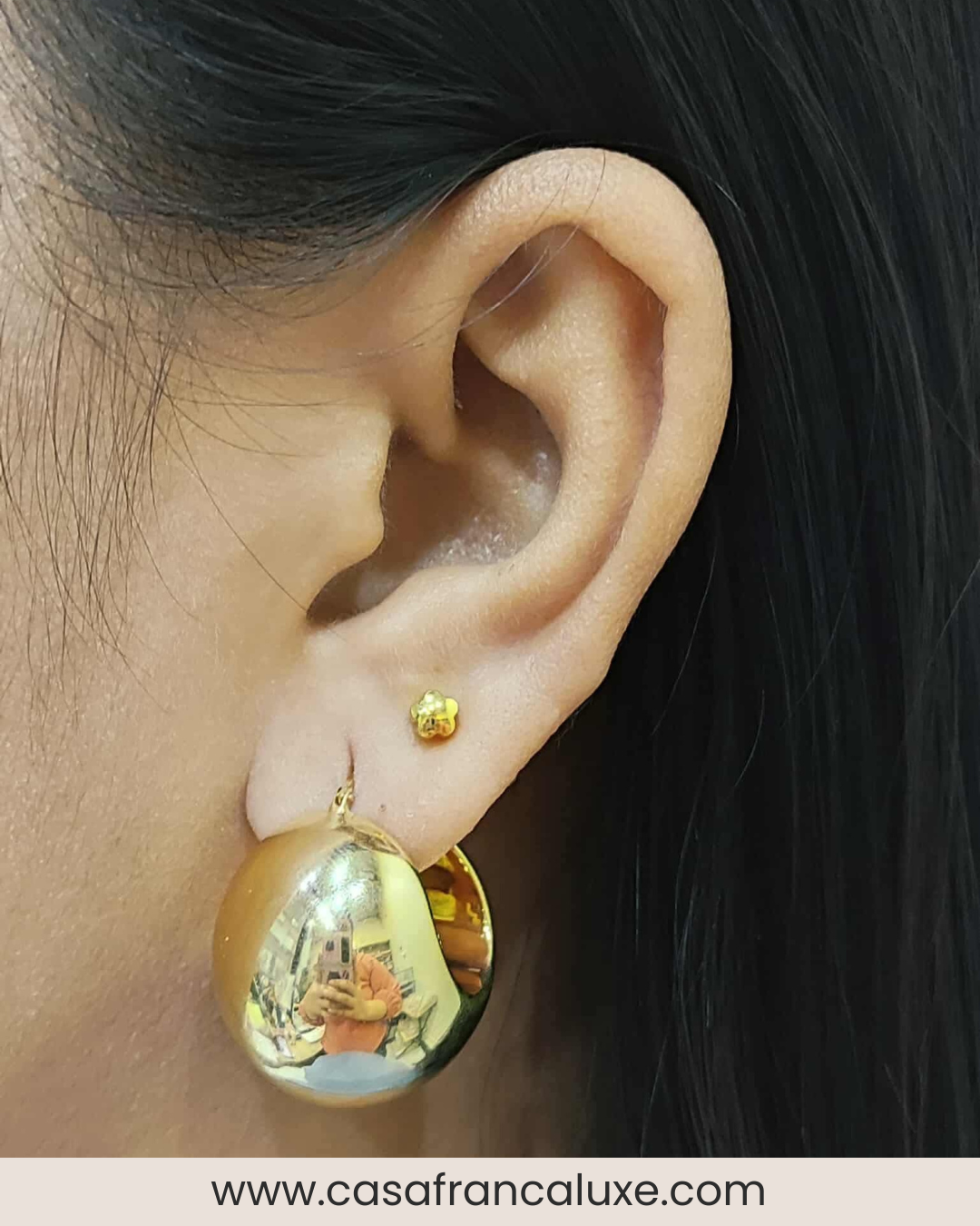 18K Chunky Earrings
