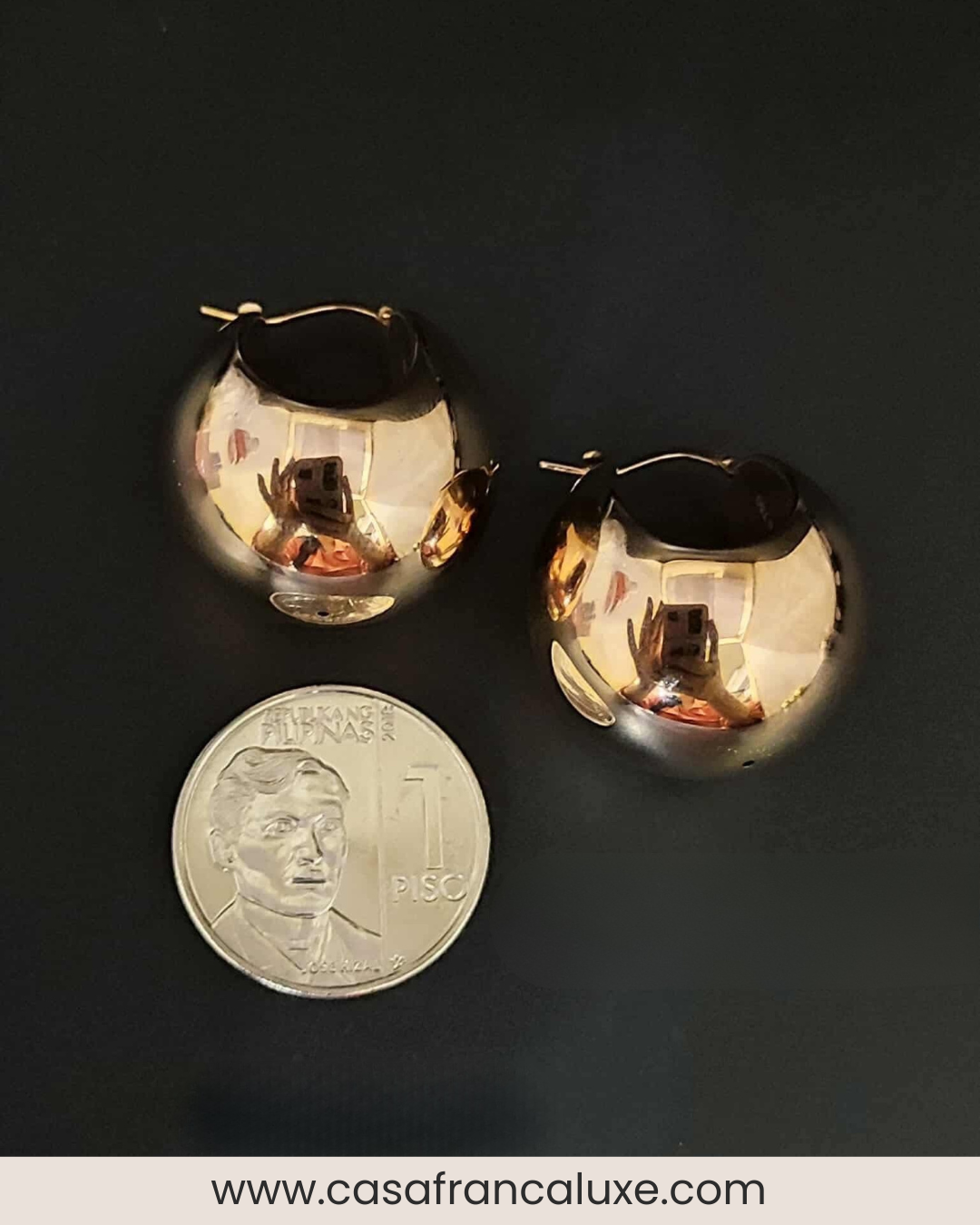 18K Chunky Earrings