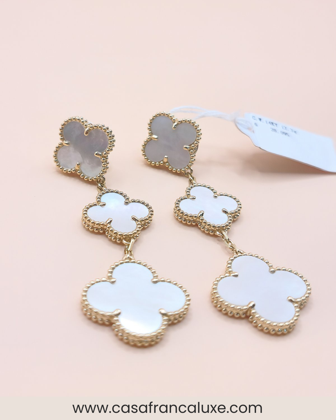14K HK Setting Earrings