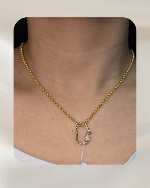 14K Diamond Pendant