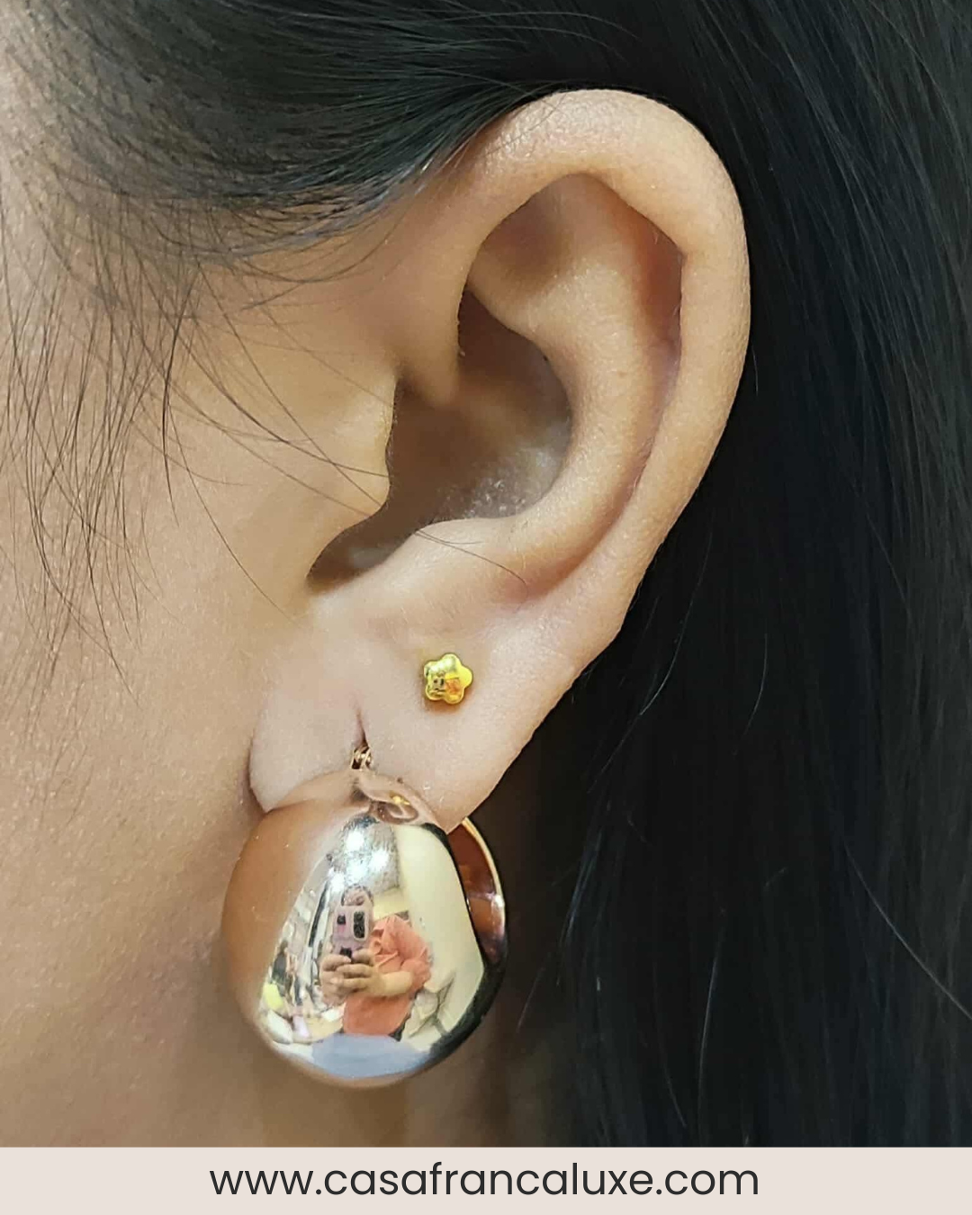 18K Chunky Earrings