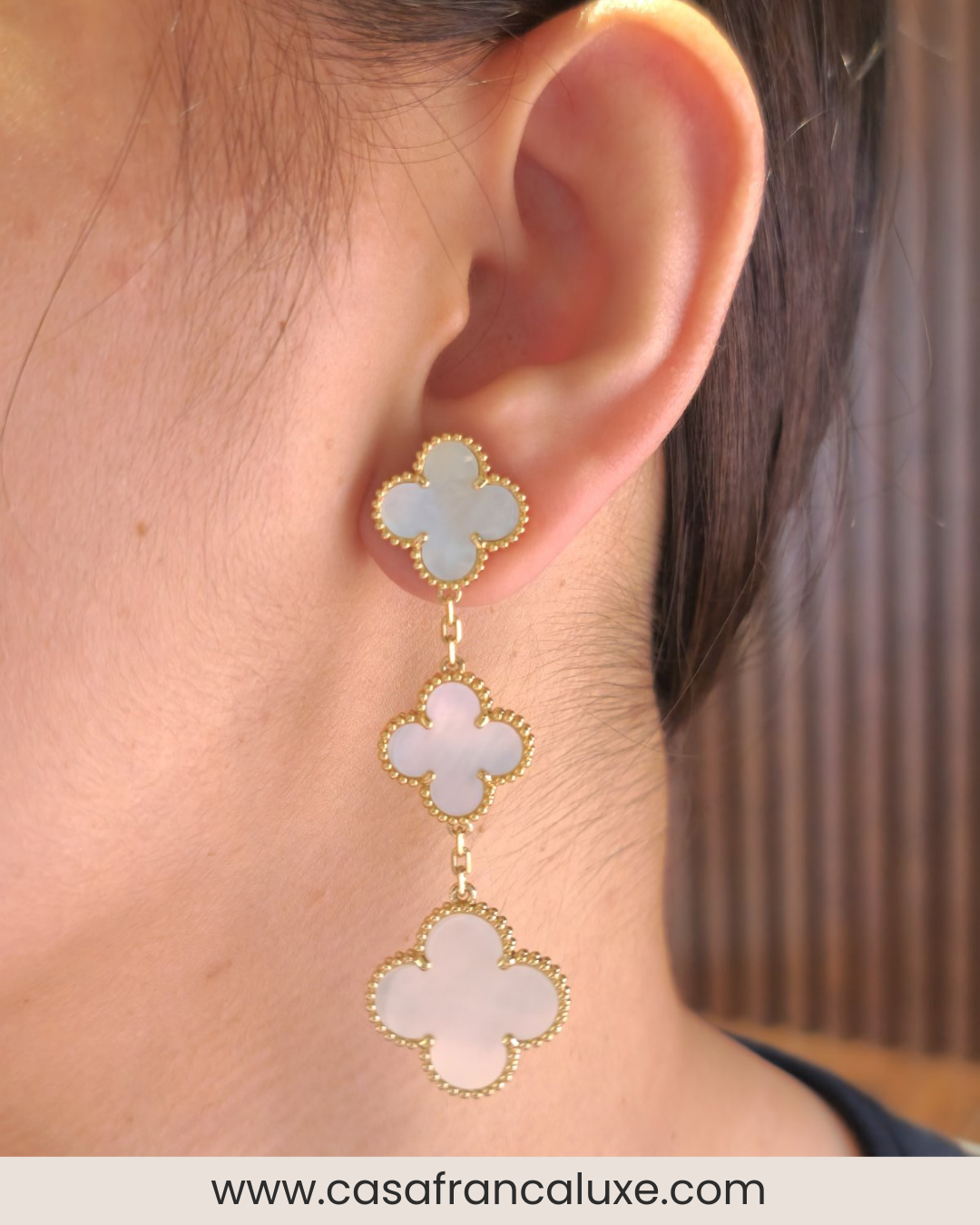 14K HK Setting Earrings