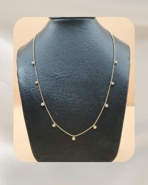 14K Diamond Necklace