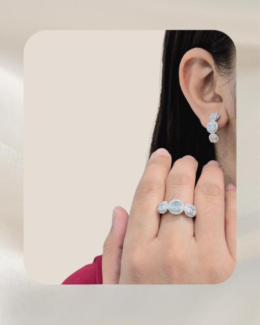 14K Diamond Set