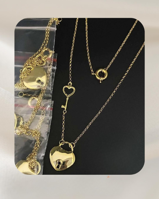 18K Yellow Gold Necklace