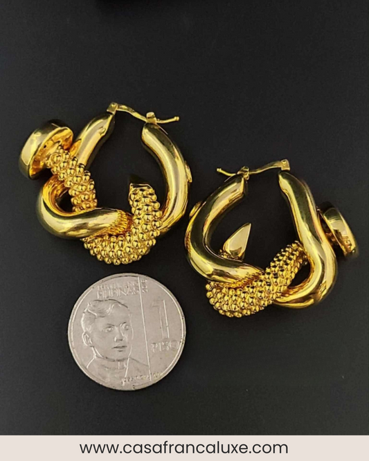 18K Chunky Earrings