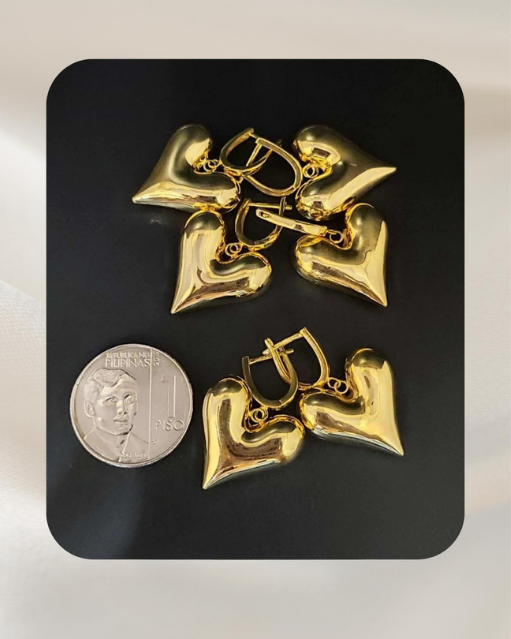 18K Yellow Gold Earrings