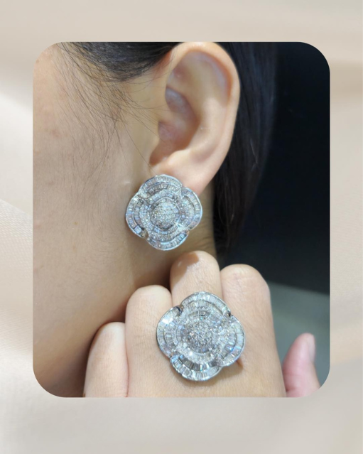 18K Diamond Set