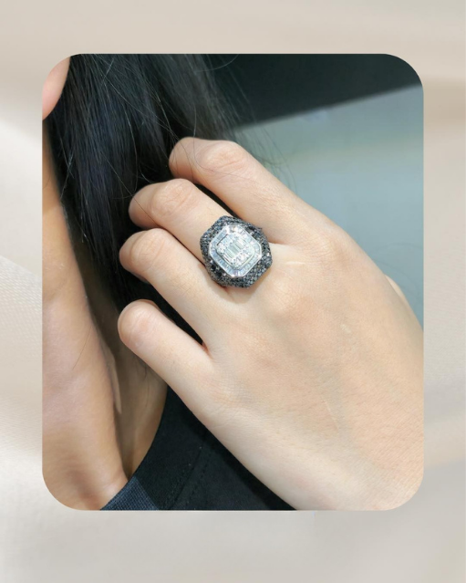 14K Diamond Ring