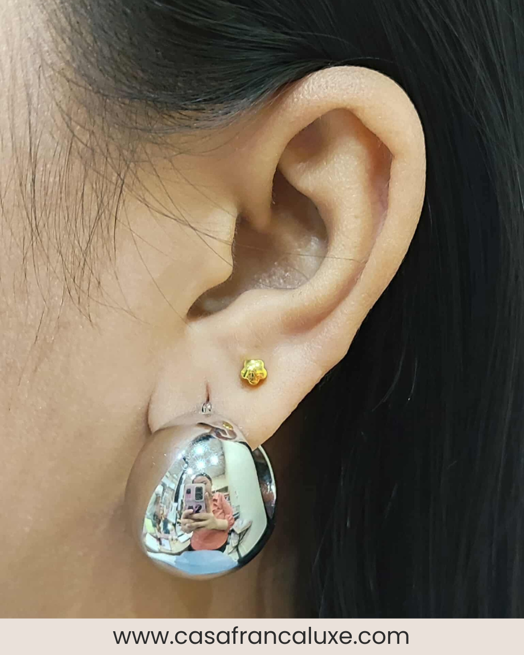 18K Chunky Earrings
