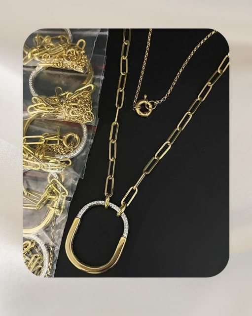 18K Yellow Gold Necklace