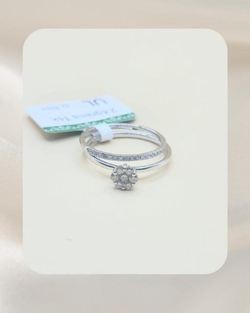 14K Diamond Ring