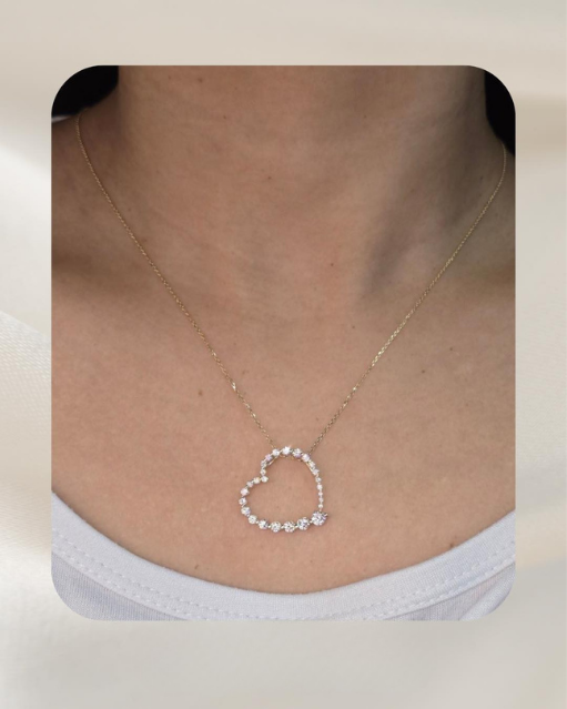 14K Diamond Necklace