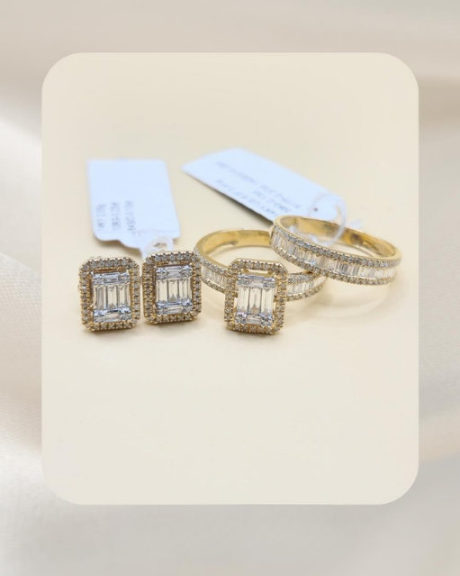 14K Diamond Set
