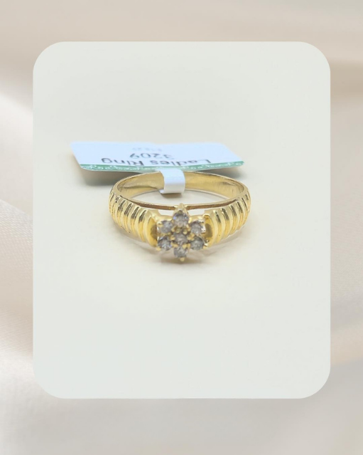 14K Diamond Ring