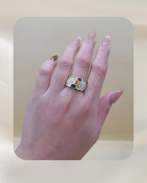 18K Diamond Ring
