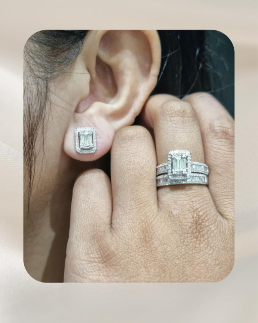 14K Diamond Set