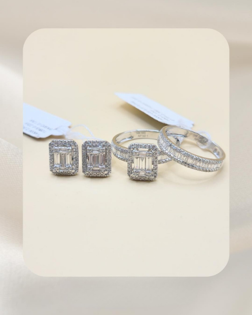 14K Diamond Set