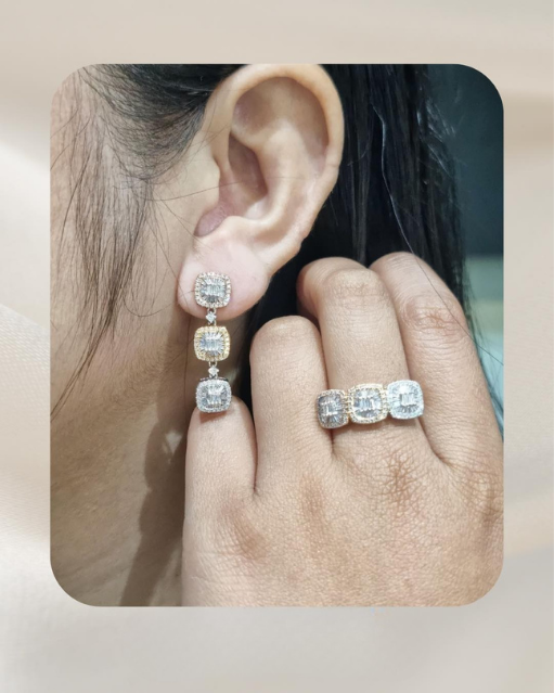 14K Diamond Set