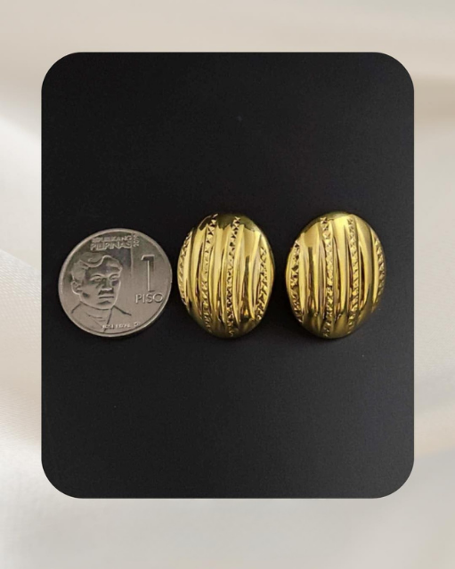 18K Yellow Gold Earrings