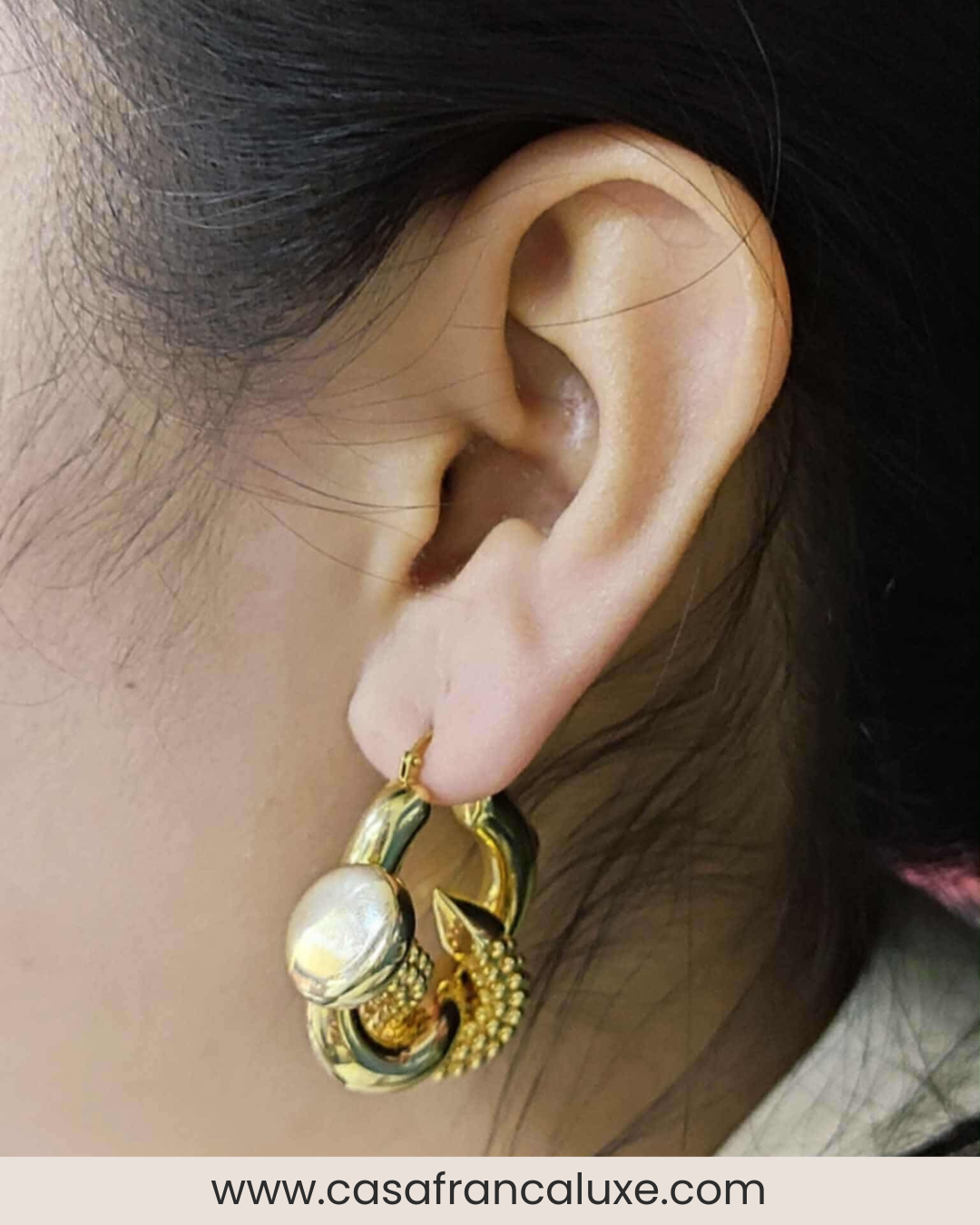 18K Chunky Earrings