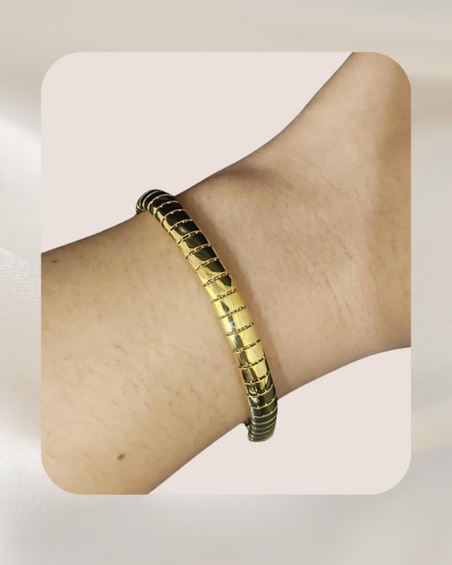 18K Yellow Gold Unisex Bracelet