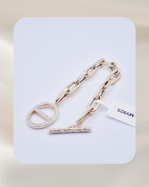 14K Diamond Bracelet