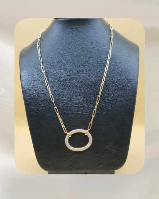 14K Diamond Necklace