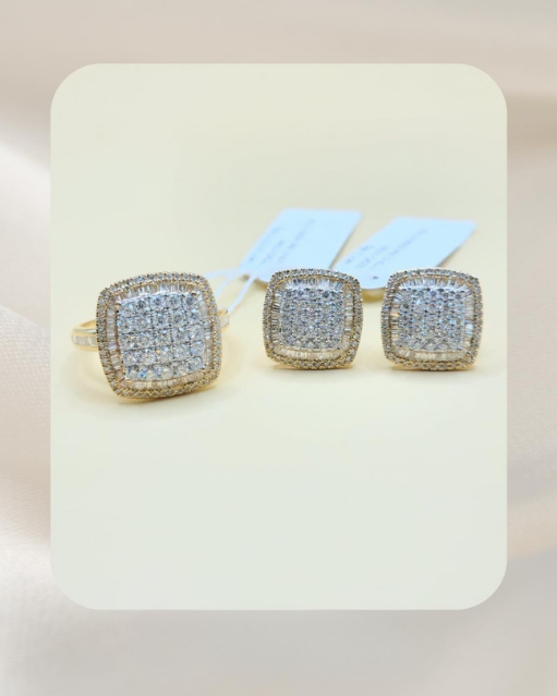 14K Diamond Set