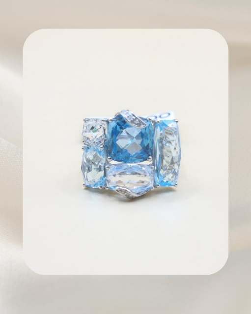 14K Diamond Ring