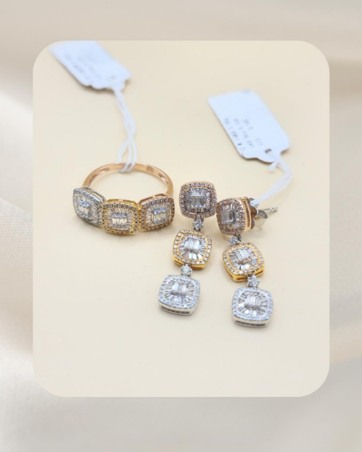 14K Diamond Set