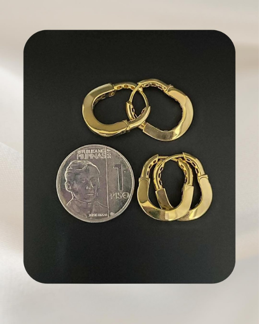 18K Yellow Gold Earrings