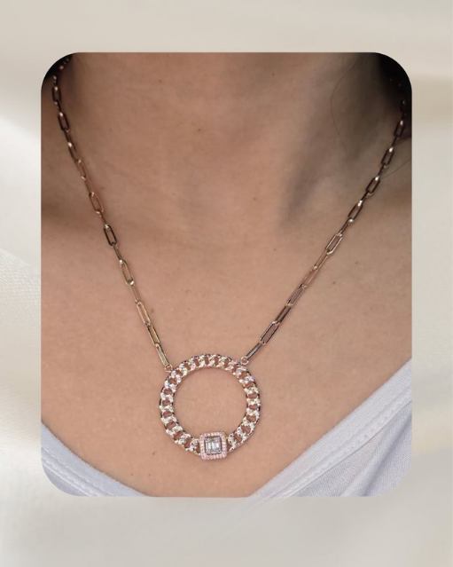 14K Diamond Necklace