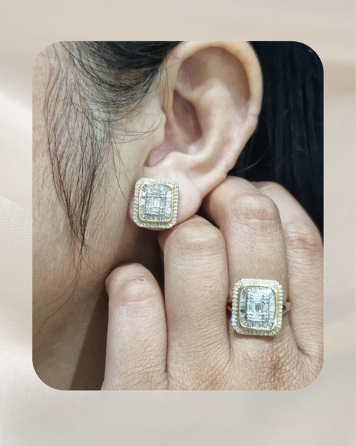 14K Diamond Set