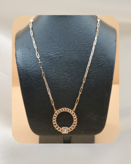 14K Diamond Necklace